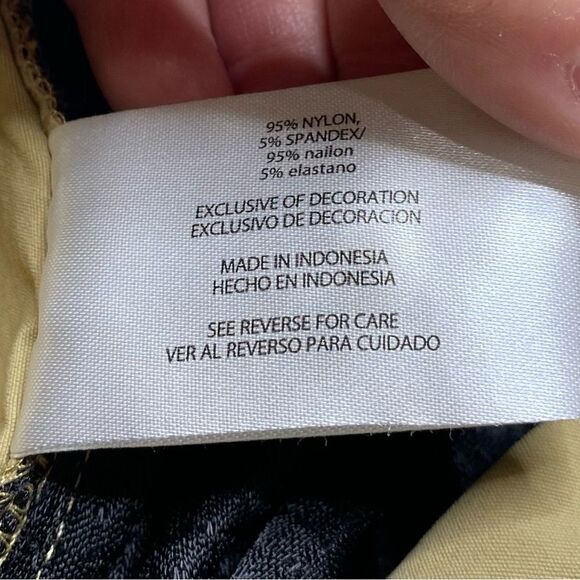 Orvis Nylon Spandex Cargo Shorts Khaki Men’s Sz 38 - Picture 13 of 16